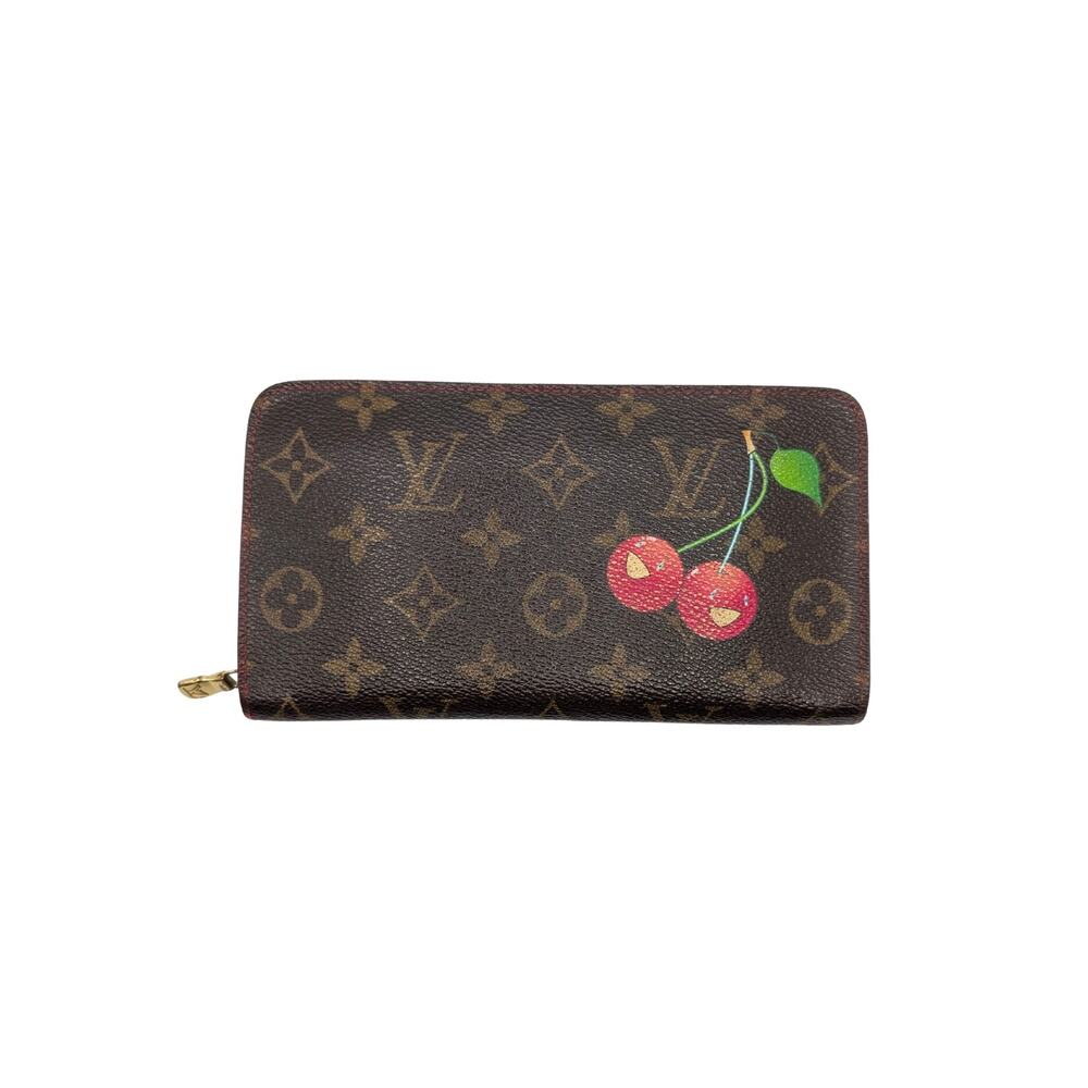 Louis Vuitton x Takashi Murakami Cherise Cherry Monogram Zippy Wallet